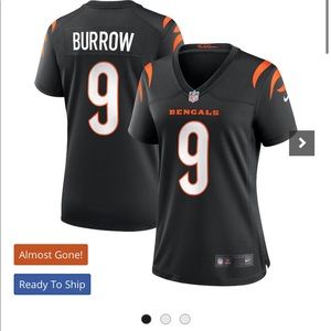Bengals Joe Burrow Jersey NWT